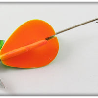 Heddon Fluorescent Green Crawdad Brush Popper