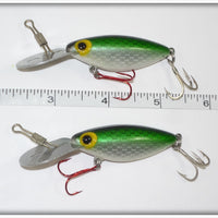 Storm Thin Fin Hot N Tot Pair: Green Scale Black Back