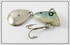 Vintage Chas M Six Tackle Co Silver Scale Little Suzy Lure