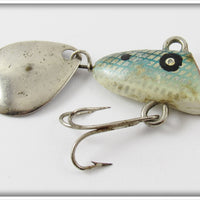 Vintage Chas M Six Tackle Co Silver Scale Little Suzy Lure