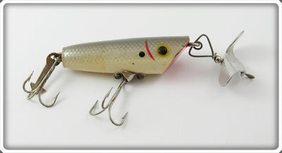 Vintage Fred Arbogast Grey Scale Sputterbug Lure