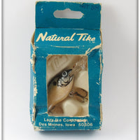 Vintage Lazy Ike Corp Natural Tike Lure In Box 