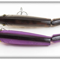 Cabela's Fisherman Series Purple & Black Jointed Walleye Runner Pair