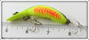 Heddon Yellow Fluorescent Red Rib Tadpolly