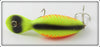 Heddon Yellow Fluorescent Red Rib Tadpolly
