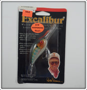 Bill Dance Excalibur Suspending Fat Free Shad Coppernose Bluegill On Card