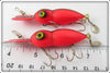 Whopper Stopper Fluorescent Red Hellbender Pair