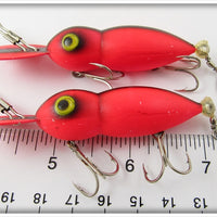 Whopper Stopper Fluorescent Red Hellbender Pair