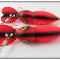 Whopper Stopper Fluorescent Red Hellbender Pair