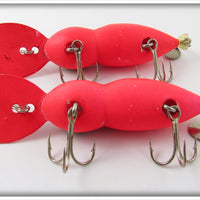 Whopper Stopper Fluorescent Red Hellbender Pair