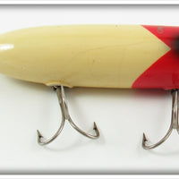 Vintage South Bend Red Arrowhead White Bass Oreno Lure