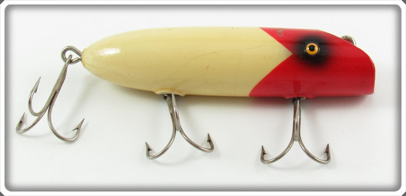 Vintage South Bend Red Arrowhead White Bass Oreno Lure For Sale