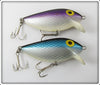 Vintage Storm Blue Scale & Purple Scale Thinfin Lure Pair