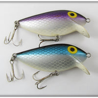 Vintage Storm Blue Scale & Purple Scale Thinfin Lure Pair