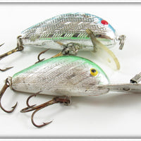 Norman Chrome/Green & Chrome/Blue Quarterback Lure Pair