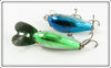 Norman Chrome/Green & Chrome/Blue Quarterback Pair