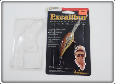 Bill Dance Excalibur Fat Free Shad Natural Crawdad With Card