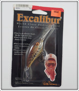 Bill Dance Excalibur Fat Free Shad Natural Crawdad On Card