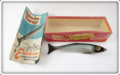 Vintage Erickson Laboratories Spin In Herry Lure In Box