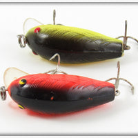 Norman Chartreuse & Fluorescent Red Quarterback Pair