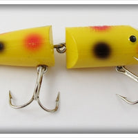 Creek Chub Yellow Spotted Jointed Pikie Lure 2614