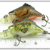 Mann's Baby Bass & Brown Crawfish Piglet Pair