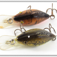 Mann's Baby Bass & Brown Crawfish Piglet Pair