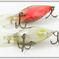 Mann's Baby Bass & Brown Crawfish Piglet Pair