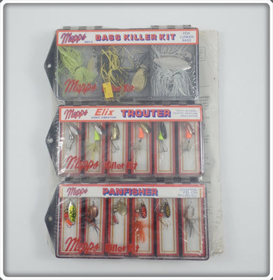 Mepps Sealed Killer Kits: Bass Killer, Elix Trouter, & Panfisher