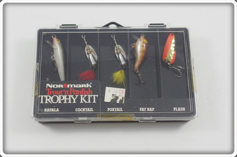 Normark Trout N Panfish Trophy Kit: Rapala, Cocktail, Foxtail, Fat Rap