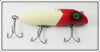 Vintage South Bend Red Head White Bass Oreno Lure