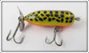 Vintage Heddon Brown Crawdad Teeny Torpedo Lure