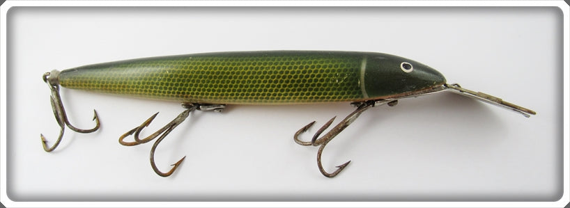 Vintage Wallsten Green Scale Musky Cisco Kid Lure For Sale | Lure Lagoon Vintage Wallsten Green Scale Musky Cisco Kid Lure For Sale | Lure Lagoon