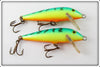 Vintage Rapala Fire Tiger Countdown Lure Pair