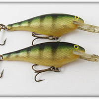 Vintage Rapala Perch Deep Runner Lure Pair