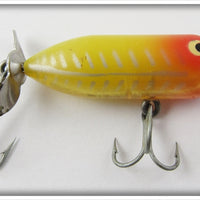 Vintage Heddon Yellow Shore Teeny Torpedo Lure
