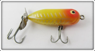Vintage Heddon Yellow Shore Teeny Torpedo Lure