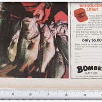 1976 Bomber Bait Co Floyd Mabry Model A Ad