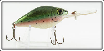 Vintage Lazy Ike Corp Rainbow Trout Natural Ike Lure