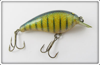 Vintage Norman Yellow Tiger Glitter Little N Lure