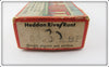 Heddon Pearl & Black Shore Midget Digit Empty Box