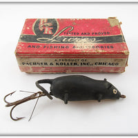 Vintage Pachner & Koller P&K Swimming Mouse Lure In Box