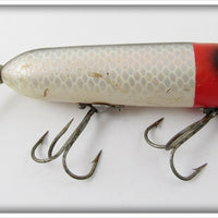 Vintage Heddon Red Head Shiner Lucky 13 Lure 2500 PRH