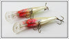 Rapala Chrome & Yellow Deep Runner Pair