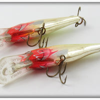 Rapala Chrome & Yellow Deep Runner Pair