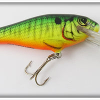 Bagley Green Crayfish On Chartreuse Bass N Shad Lure