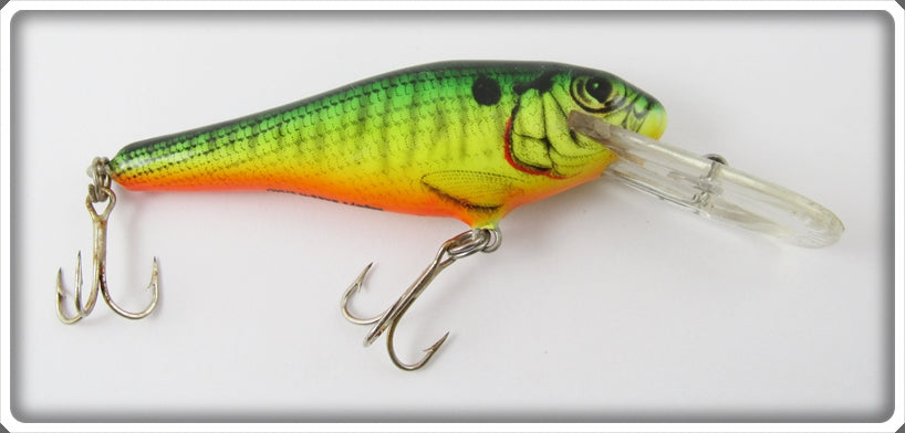 Bagley Green Crayfish On Chartreuse Bass N Shad Lure