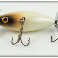 Vintage Phillips White Black Eye Shadow Crippled Killer Lure