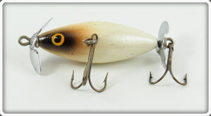 Vintage Phillips White Black Eye Shadow Crippled Killer Lure