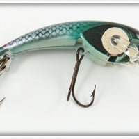 Vintage Unknown Rublex/Garcia Silver Scale Flopy Type Lure
